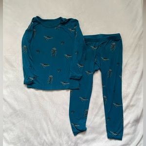 Kyte Baby Pajama set Marine Life 2T